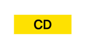 문자라벨(CD/ PVC) P301000D